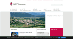 Desktop Screenshot of comune.pratadansidonia.aq.it